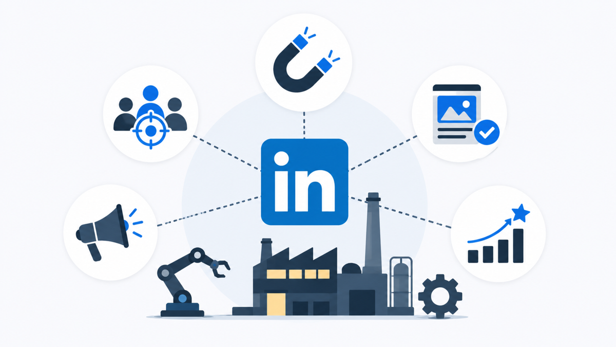 LinkedIn für die Industrie: 5 Strategien für maximale Sichtbarkeit